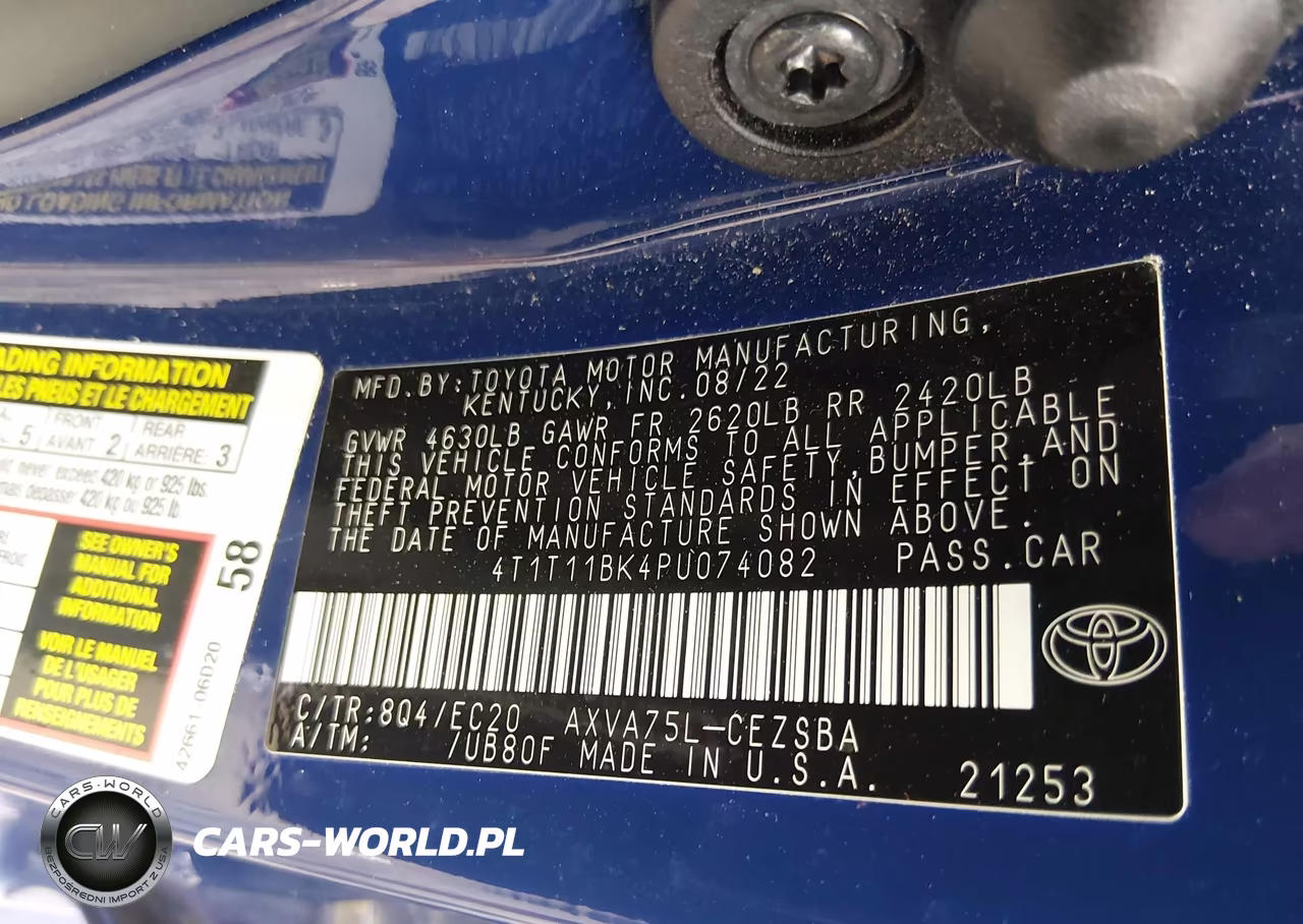 2023 Toyota Camry Se Nightshade Edition Awd VIN:4T1T11BK4PU074082 - 9