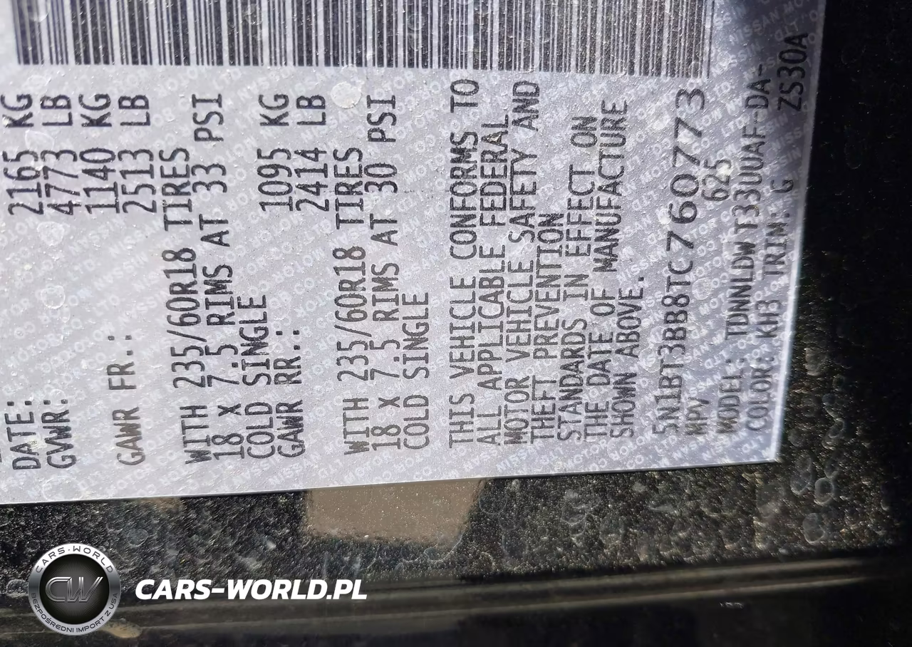2026 Nissan Rogue Sv VIN:5N1BT3BB8TC760773 - 9