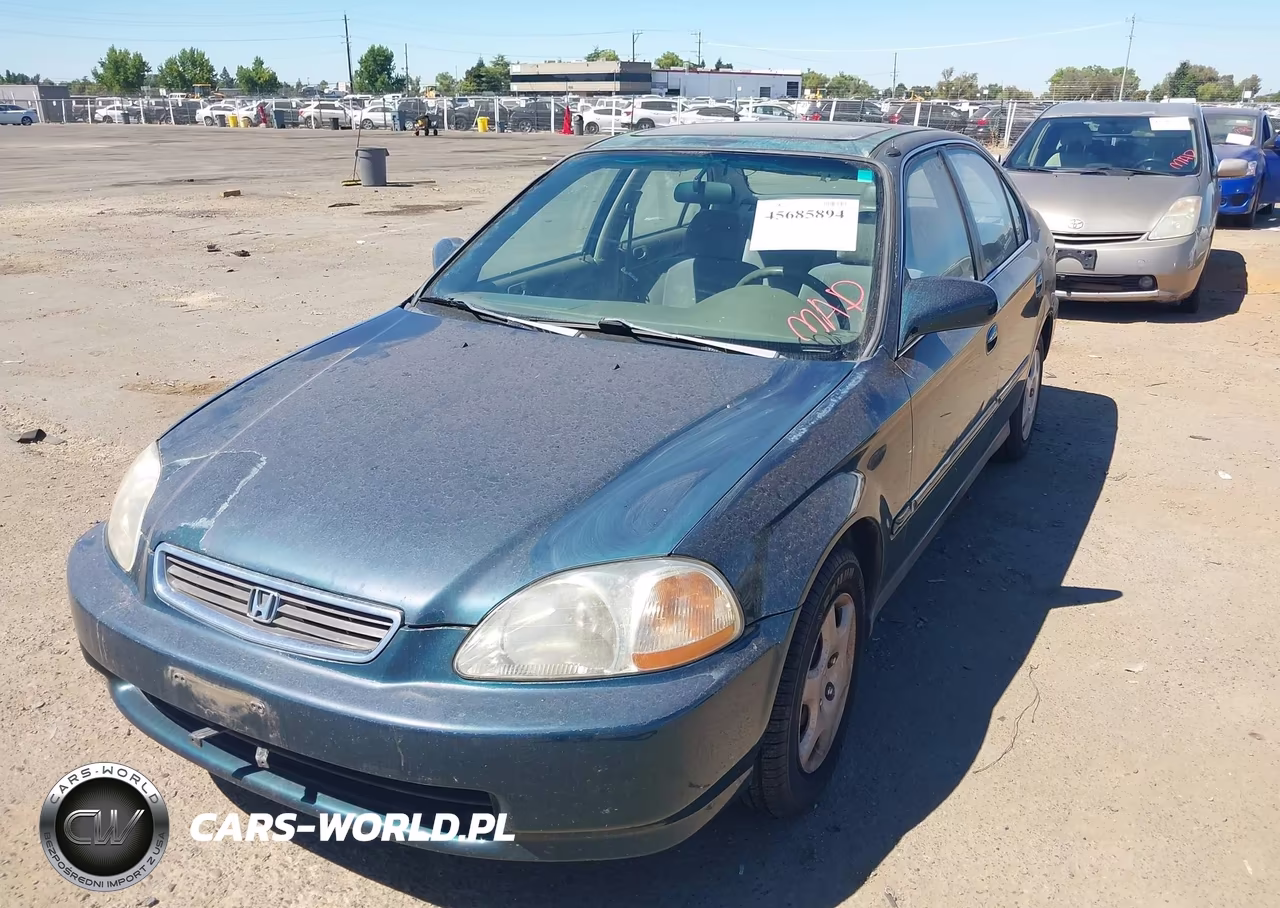 1998 Honda Civic Ex VIN:2HGEJ8545WH553522 - 2