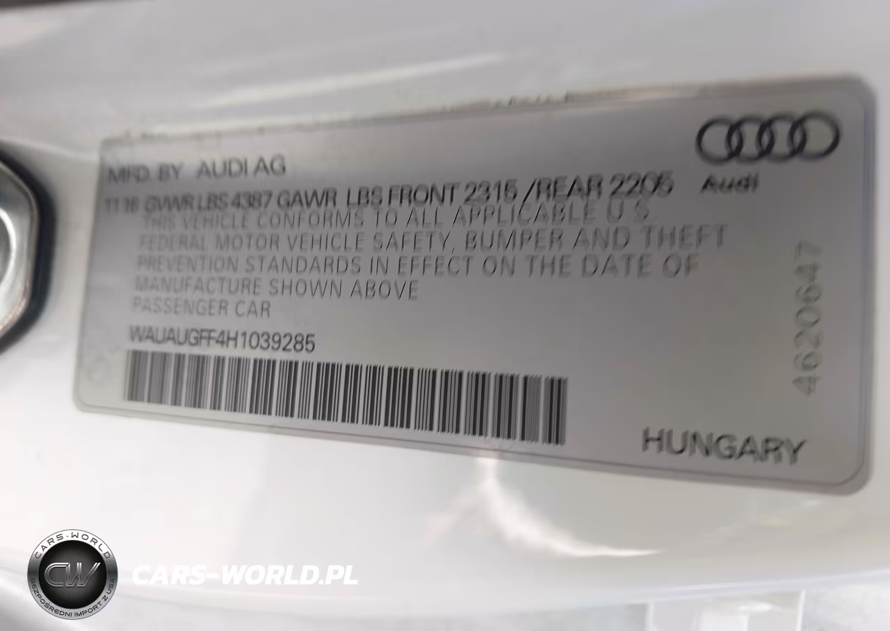 2017 Audi A3 Premium VIN:WAUAUGFF4H1039285 - 9