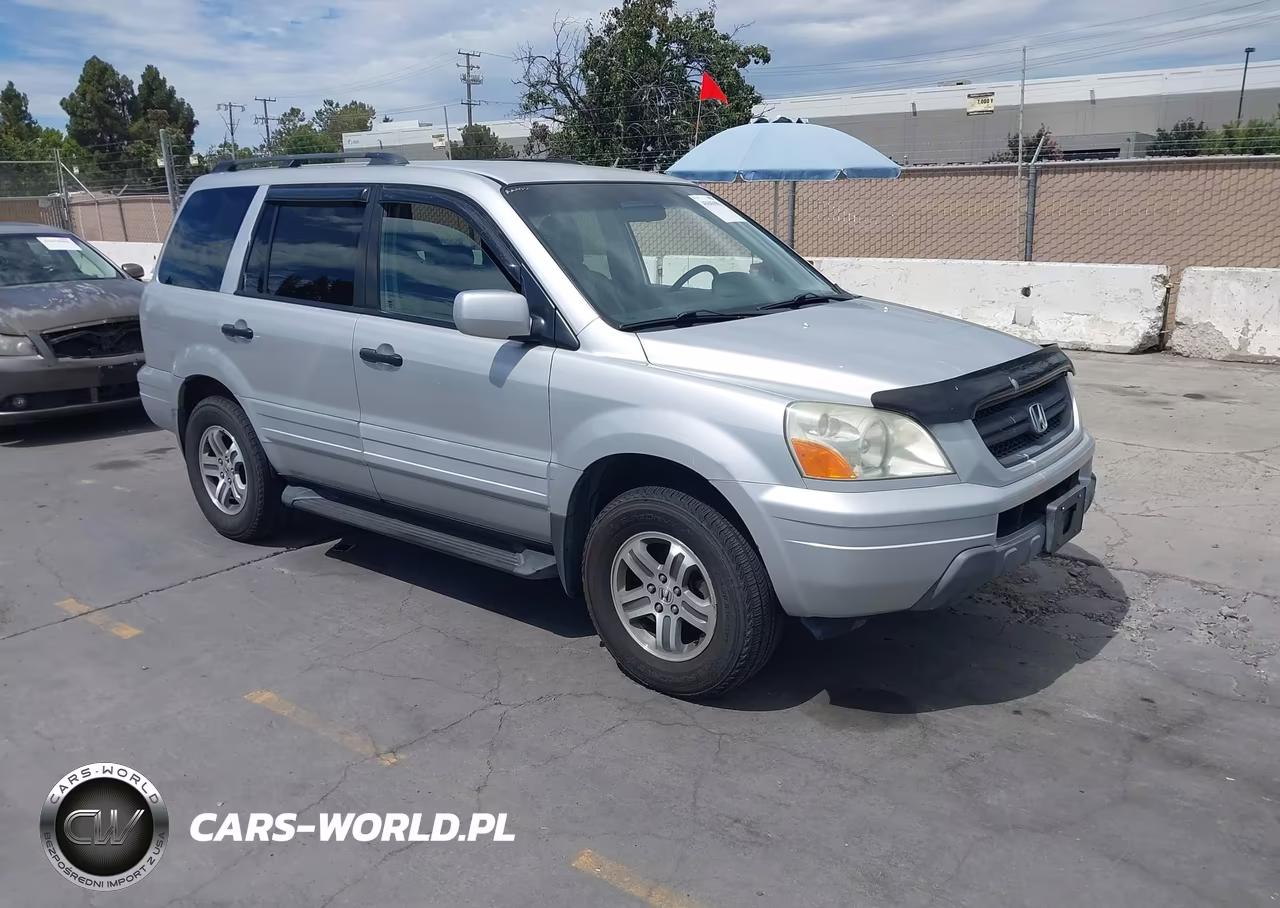 2004 Honda Pilot Ex-L VIN:2HKYF18534H505918 - 1