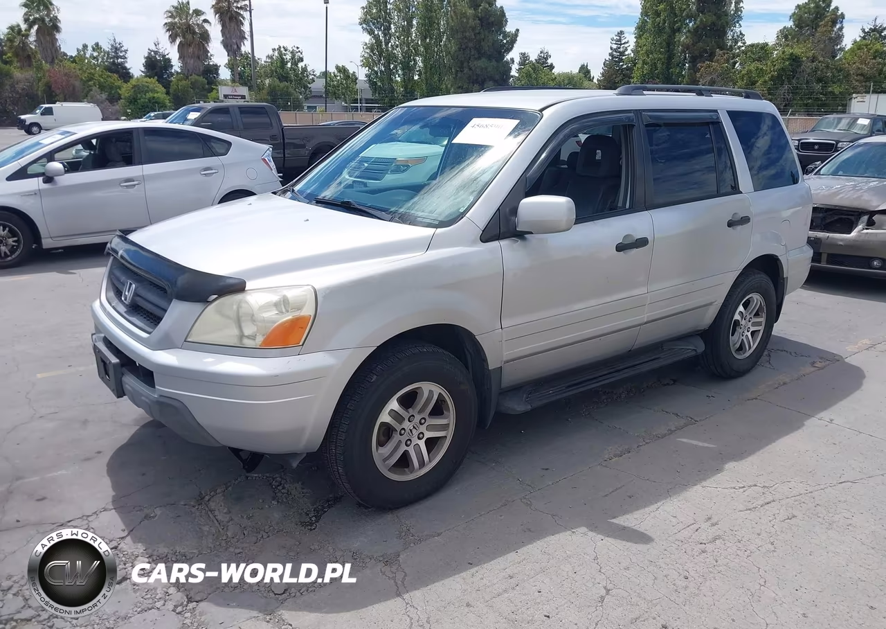 2004 Honda Pilot Ex-L VIN:2HKYF18534H505918 - 2