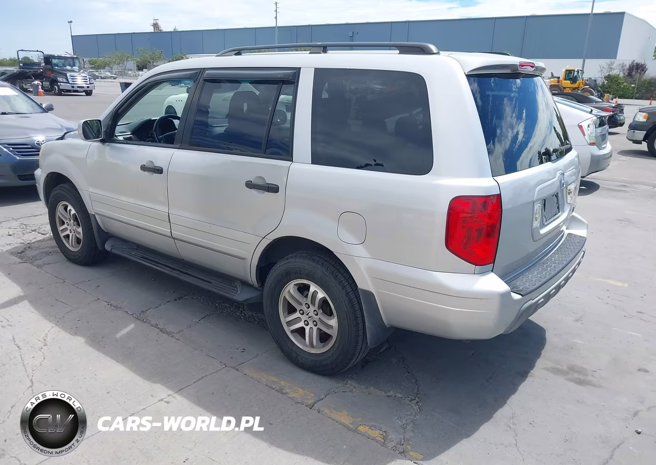 2004 Honda Pilot Ex-L VIN:2HKYF18534H505918 - 3