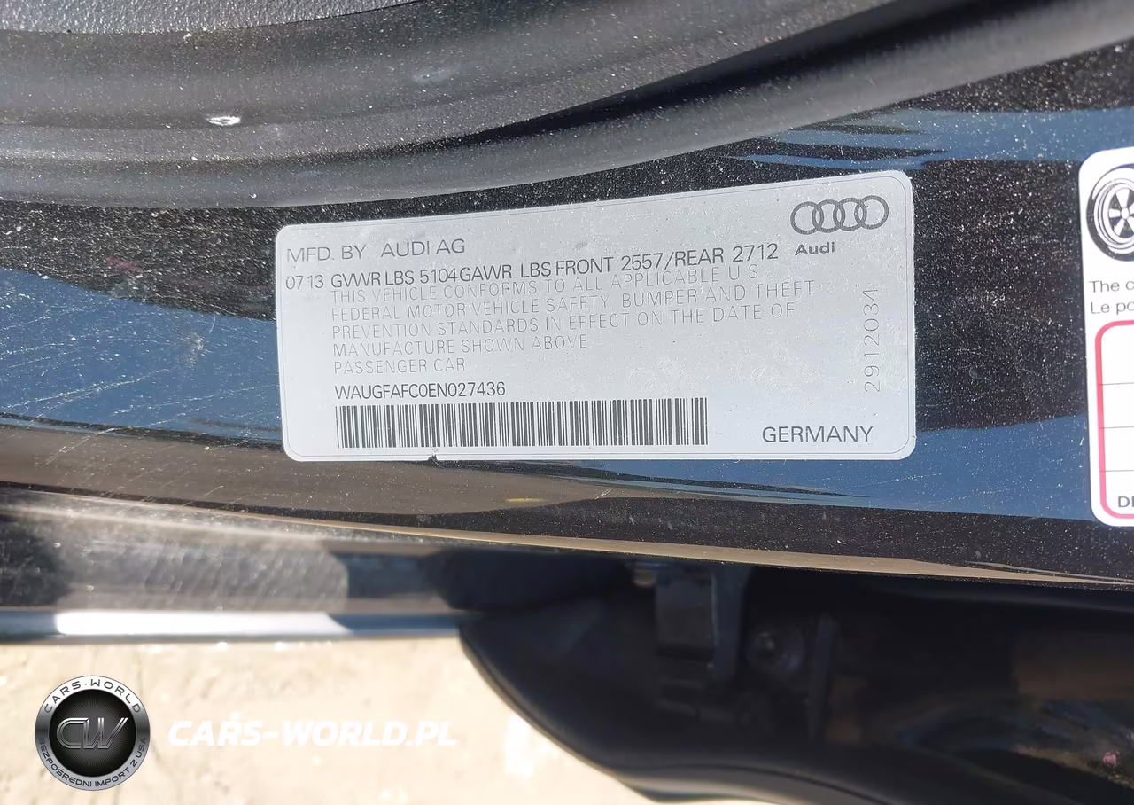 2014 Audi A6 2.0T Premium VIN:WAUGFAFC0EN027436 - 9