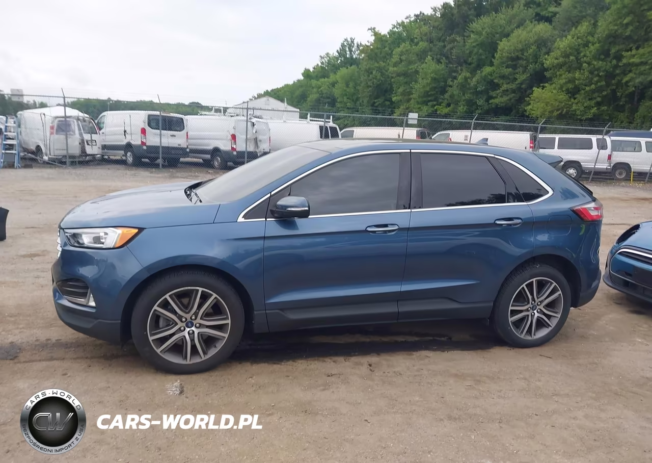 2019 Ford Edge Titanium VIN:2FMPK4K94KBB74114 - 14