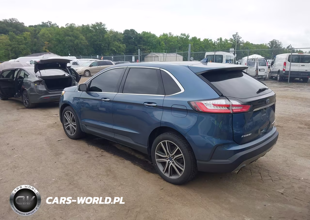 2019 Ford Edge Titanium VIN:2FMPK4K94KBB74114 - 3