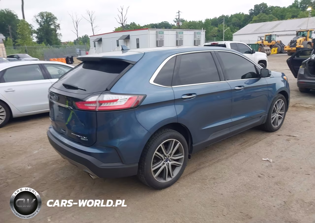2019 Ford Edge Titanium VIN:2FMPK4K94KBB74114 - 4