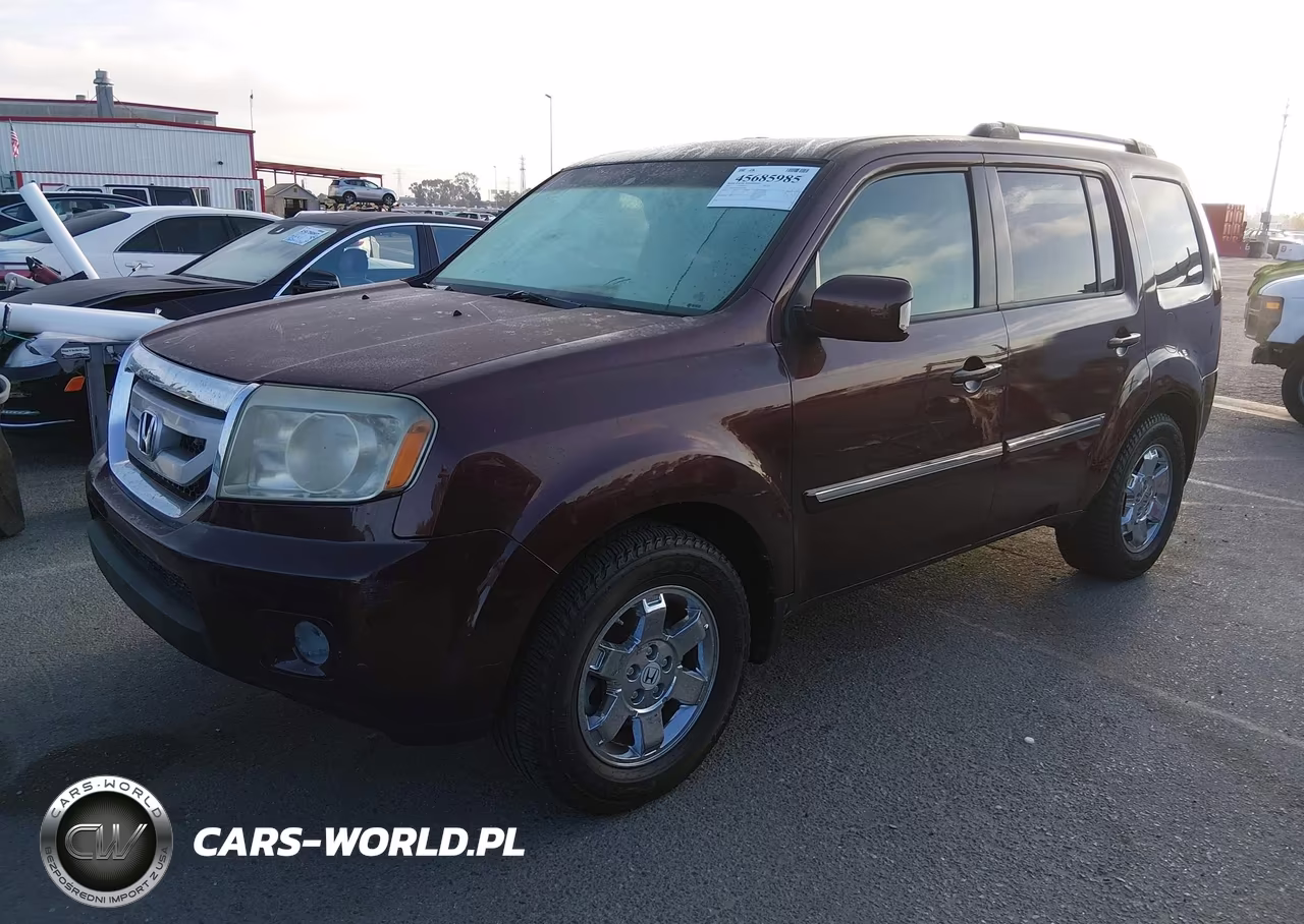 2010 Honda Pilot Touring VIN:5FNYF3H97AB002000 - 2