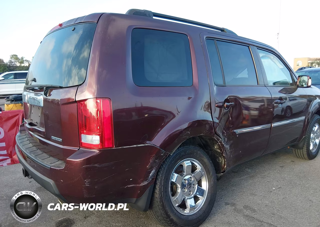 2010 Honda Pilot Touring VIN:5FNYF3H97AB002000 - 6