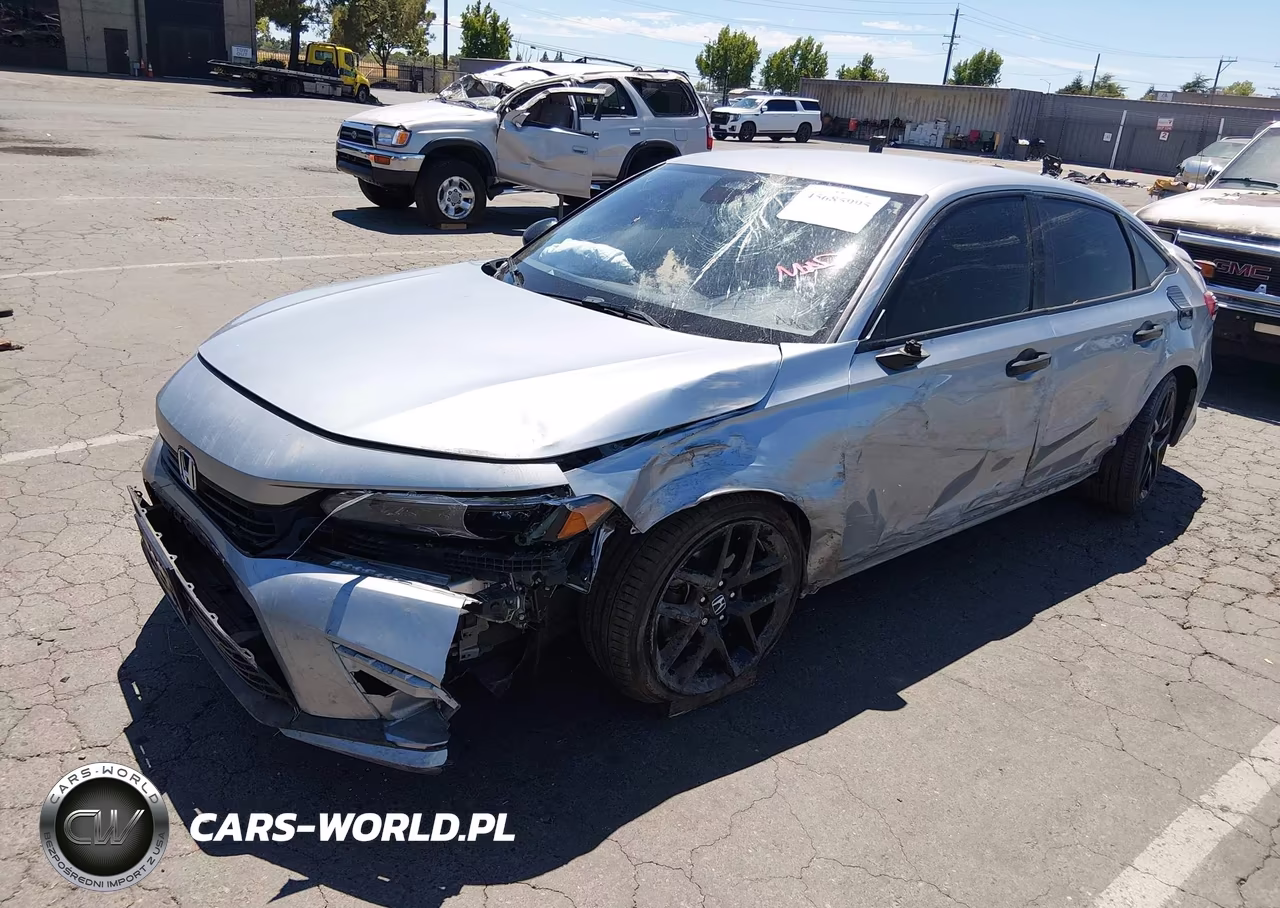 2022 Honda Civic Sport VIN:2HGFE2F55NH579033 - 2