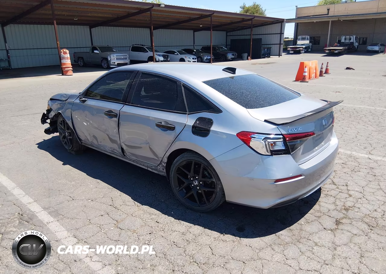 2022 Honda Civic Sport VIN:2HGFE2F55NH579033 - 3