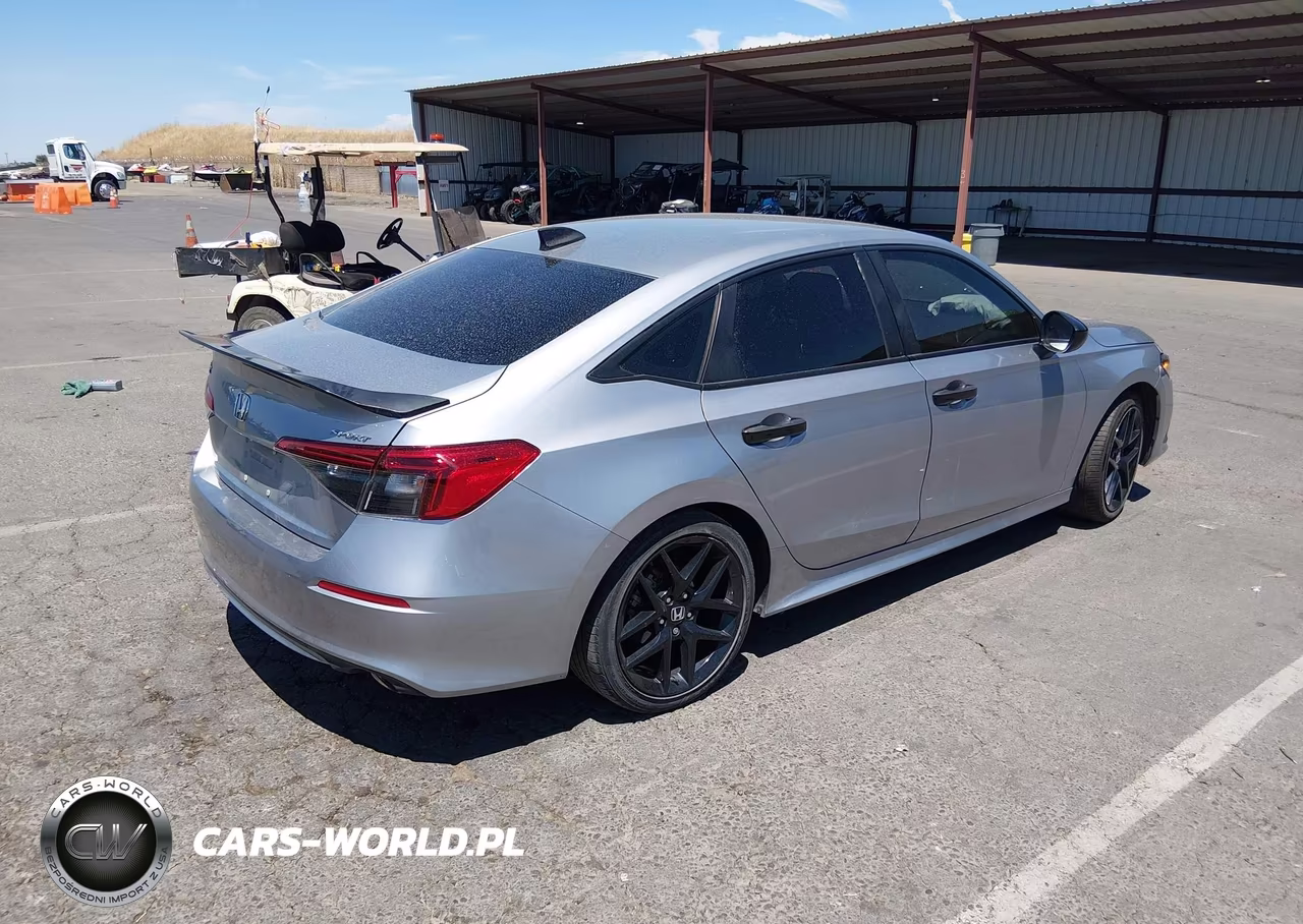 2022 Honda Civic Sport VIN:2HGFE2F55NH579033 - 4