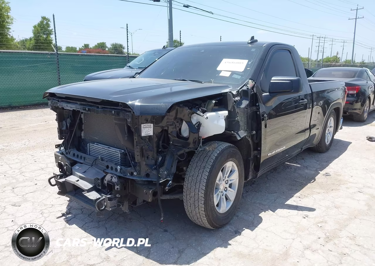 2024 GMC Sierra 1500 4Wd Standard Box Pro VIN:3GTNUAEK6RG217216 - 2