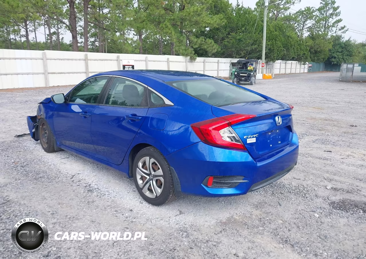 2018 Honda Civic Lx VIN:19XFC2F59JE031434 - 3