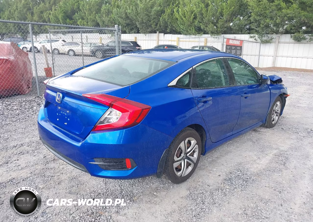 2018 Honda Civic Lx VIN:19XFC2F59JE031434 - 4