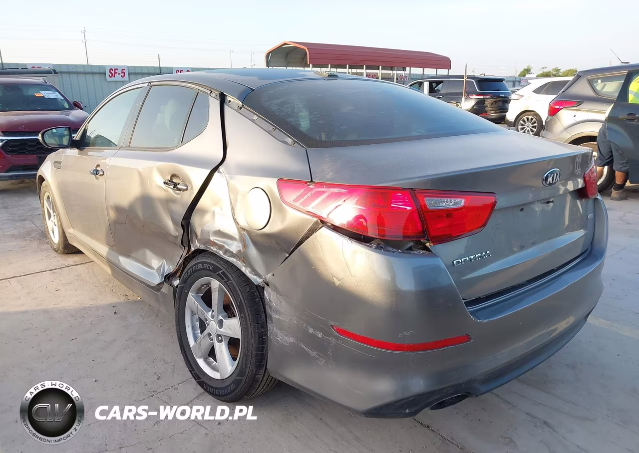 2014 Kia Optima Lx VIN:5XXGM4A73EG330856 - 3