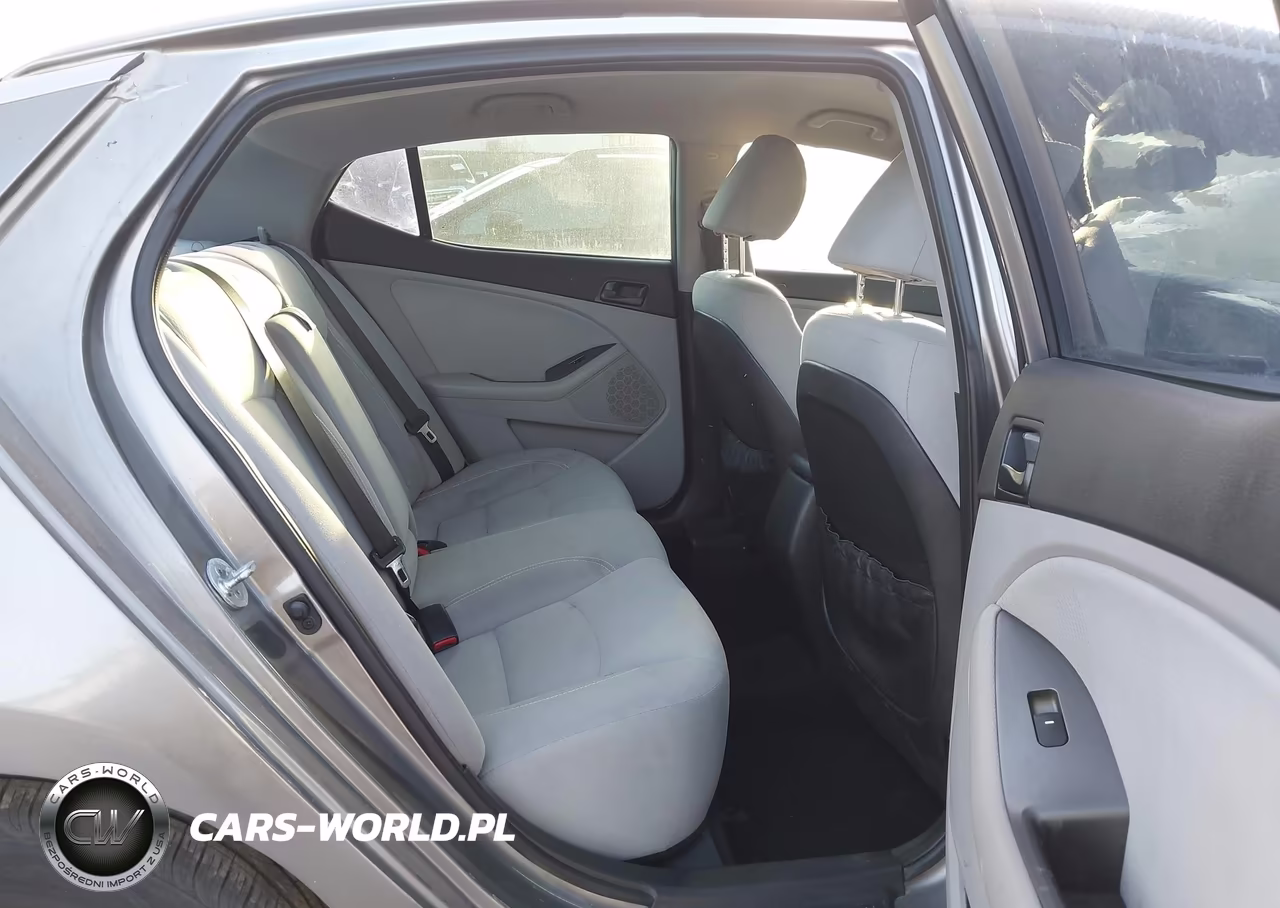 2014 Kia Optima Lx VIN:5XXGM4A73EG330856 - 8