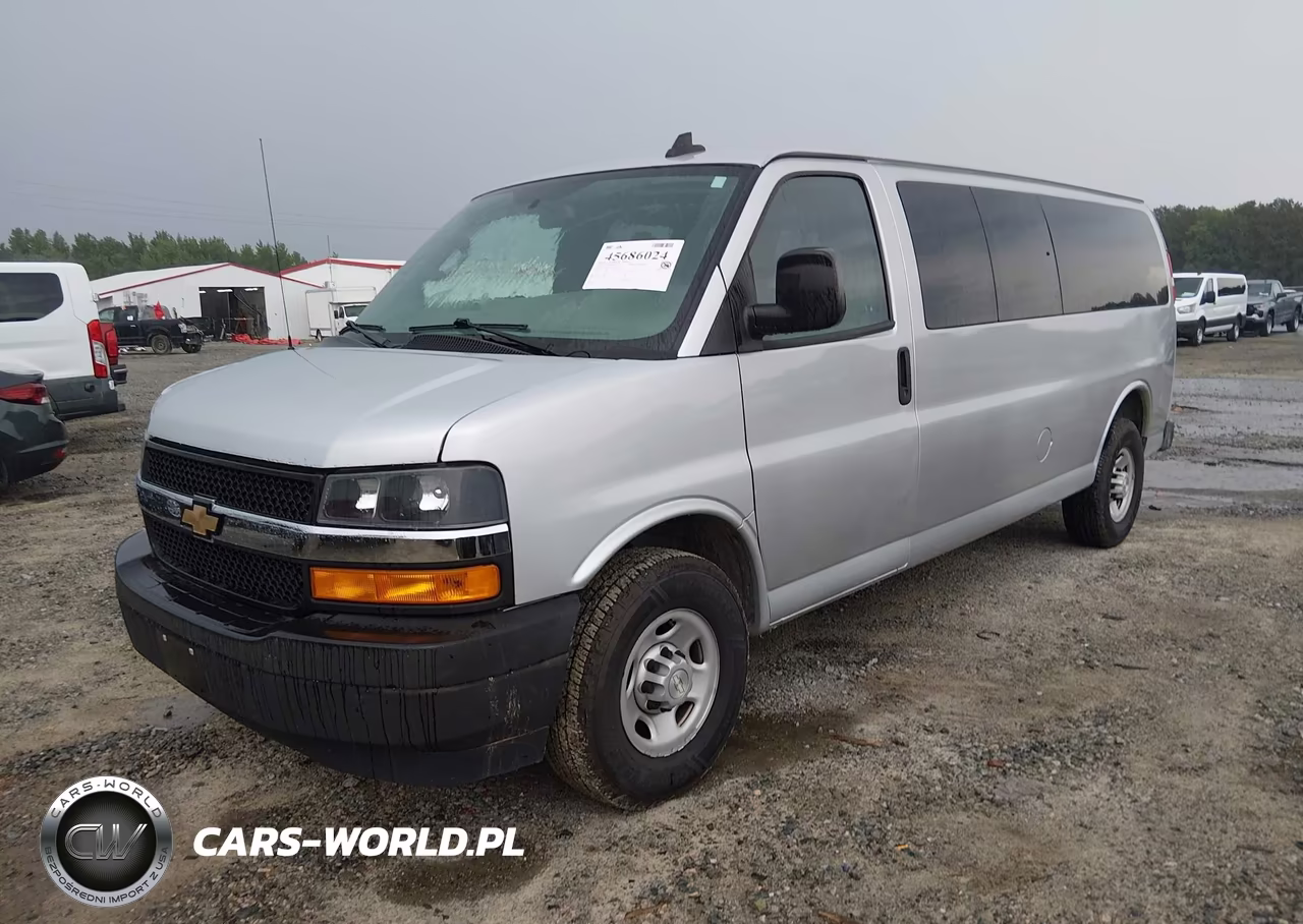 2020 Chevrolet Express Passenger Rwd 3500 Extended Wheelbase Ls VIN:1GAZGNFP3L1253972 - 2