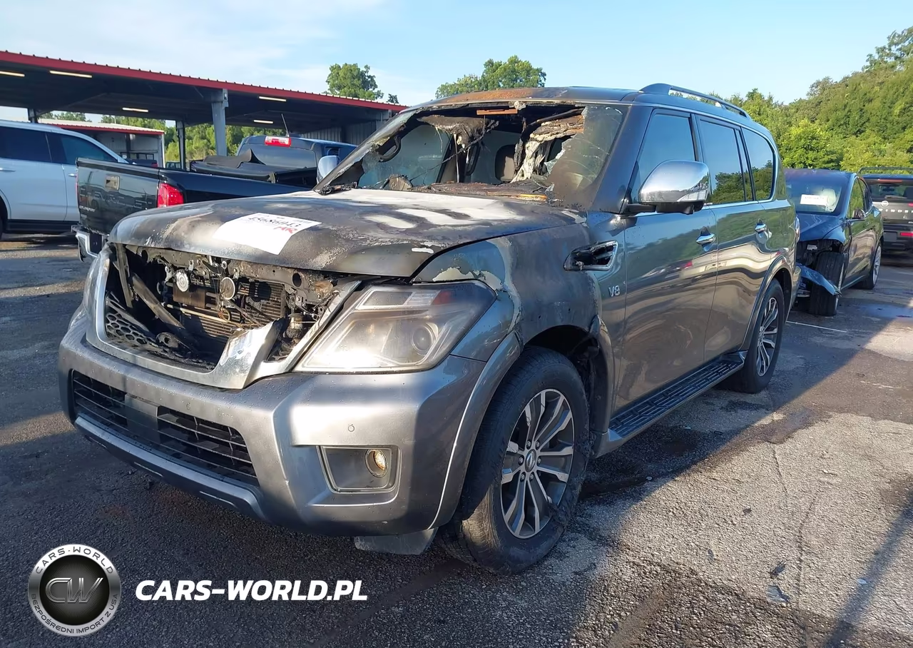 2019 Nissan Armada Sl VIN:JN8AY2ND5KX008887 - 2