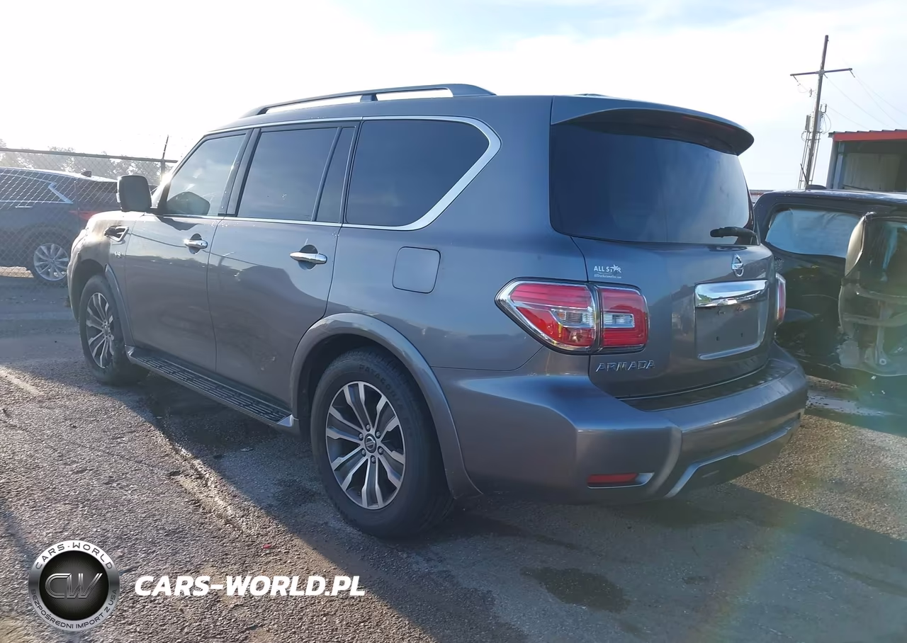 2019 Nissan Armada Sl VIN:JN8AY2ND5KX008887 - 3