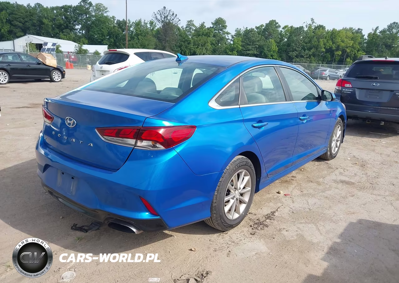 2018 Hyundai Sonata Se VIN:5NPE24AF5JH599492 - 4