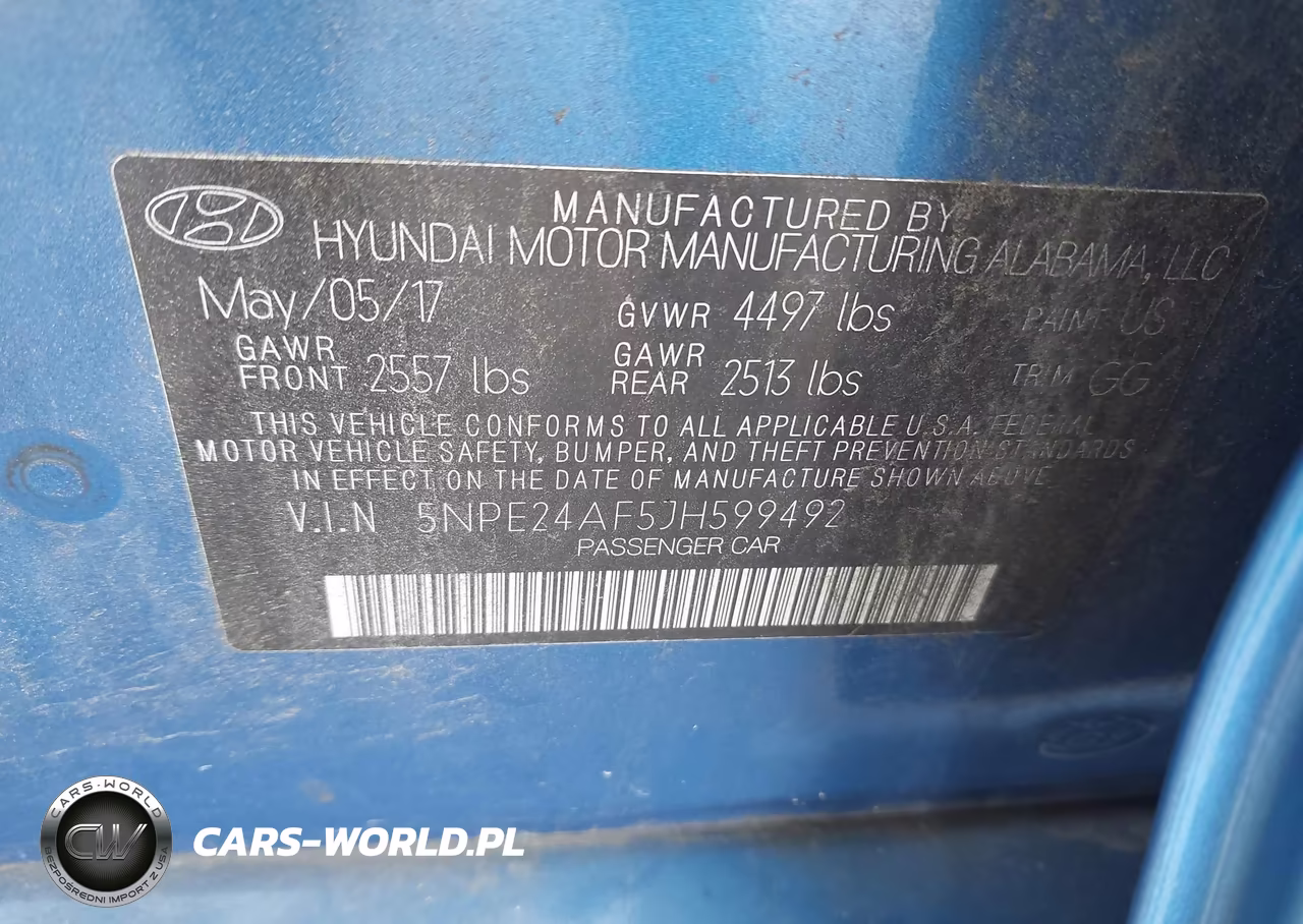 2018 Hyundai Sonata Se VIN:5NPE24AF5JH599492 - 9