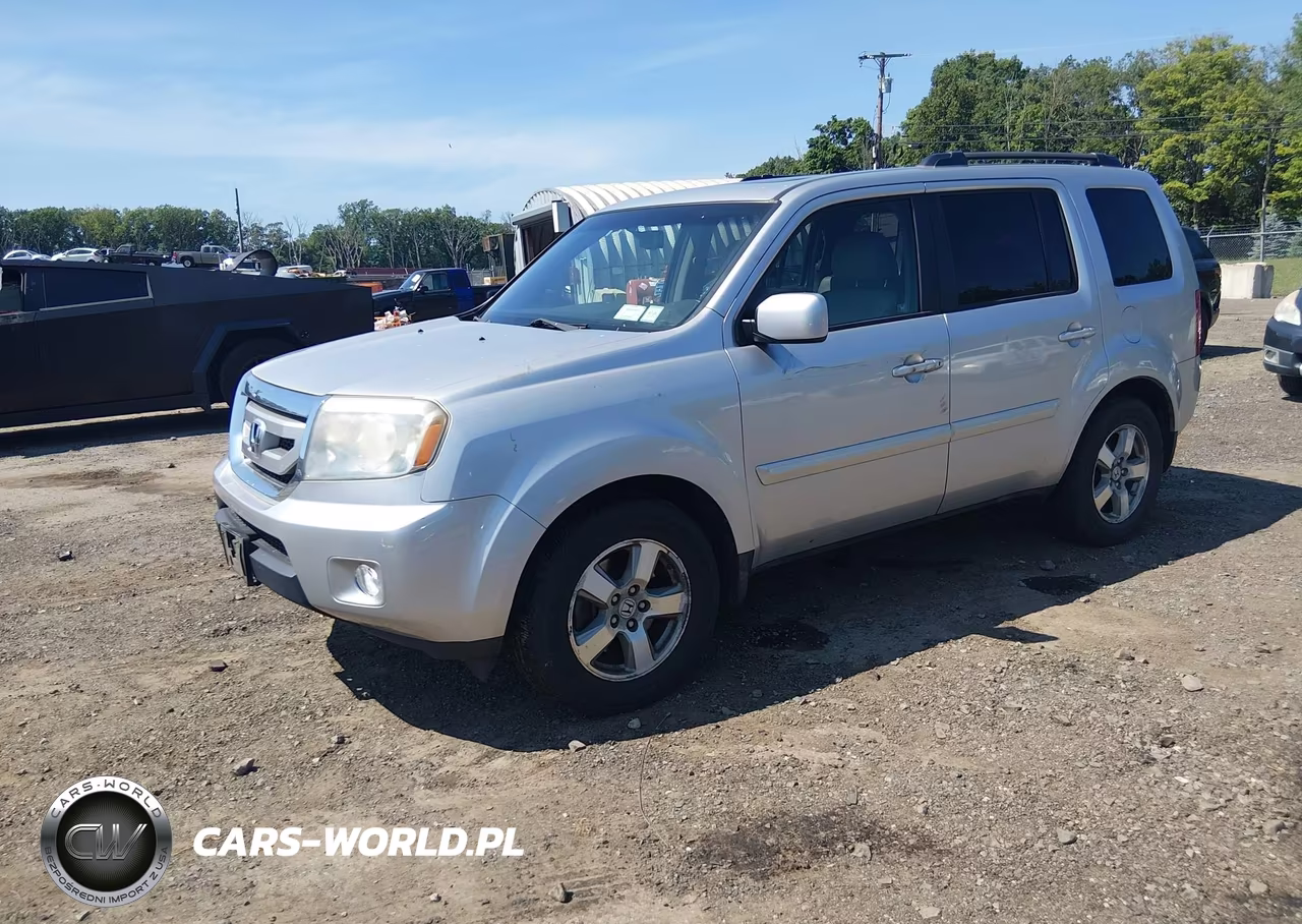 2010 Honda Pilot Ex-L VIN:5FNYF4H52AB037000 - 2