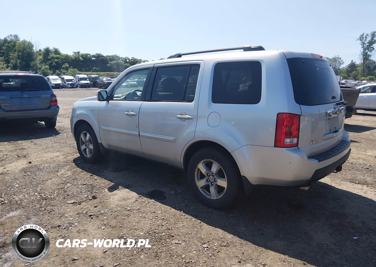 2010 Honda Pilot Ex-L VIN:5FNYF4H52AB037000 - 3
