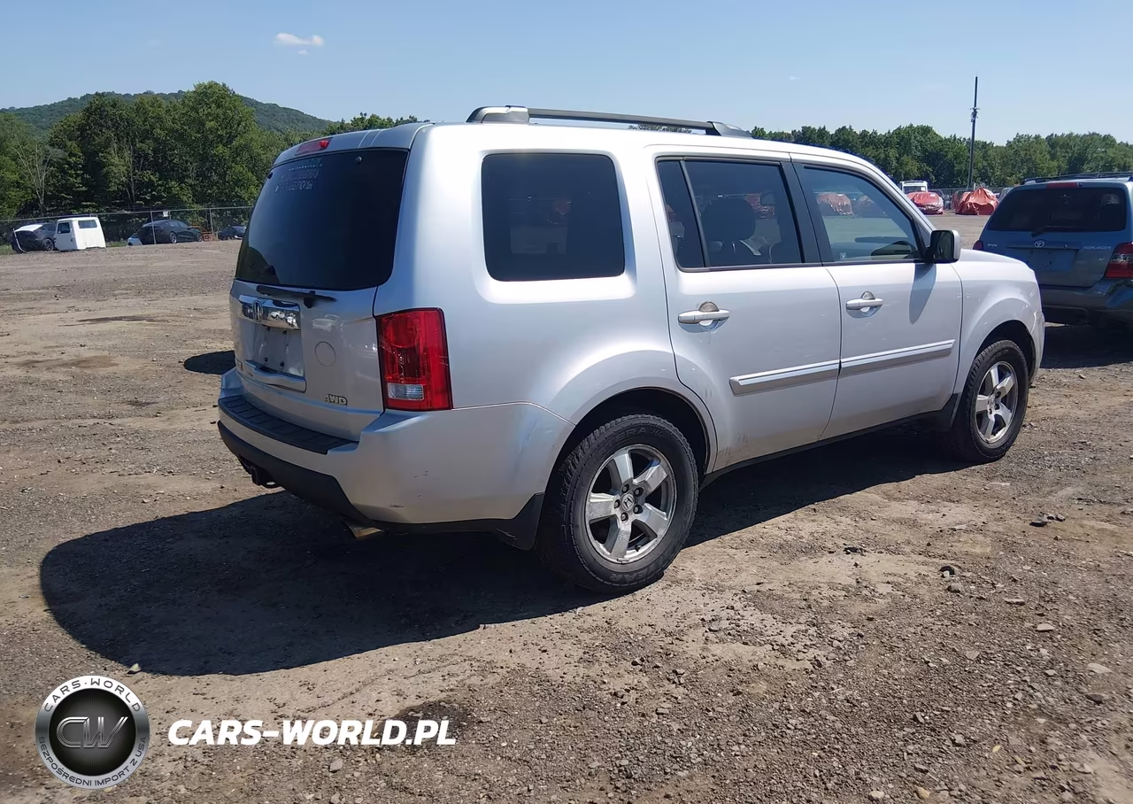2010 Honda Pilot Ex-L VIN:5FNYF4H52AB037000 - 4