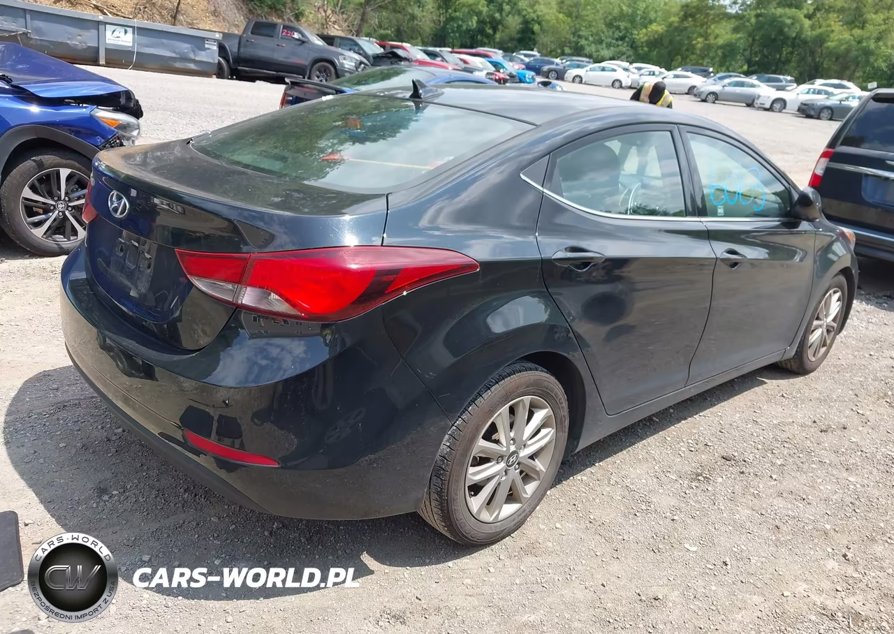 2015 Hyundai Elantra Se VIN:5NPDH4AE7FH605284 - 4