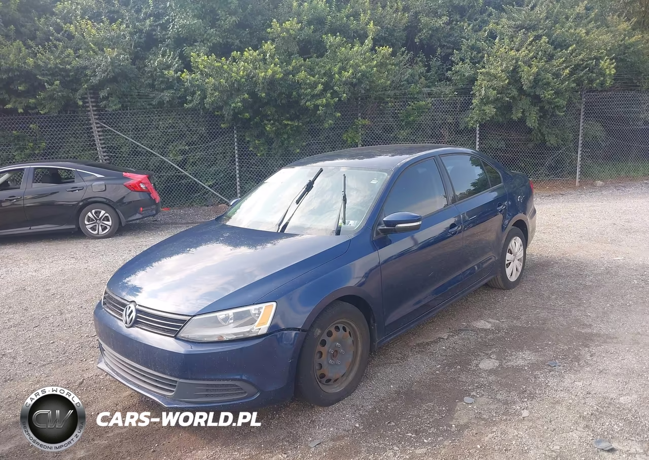 2012 Volkswagen Jetta 2.5L Se VIN:3VWDP7AJ0CM073204 - 2