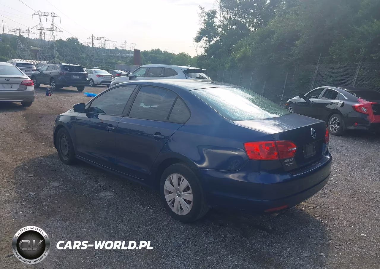 2012 Volkswagen Jetta 2.5L Se VIN:3VWDP7AJ0CM073204 - 3