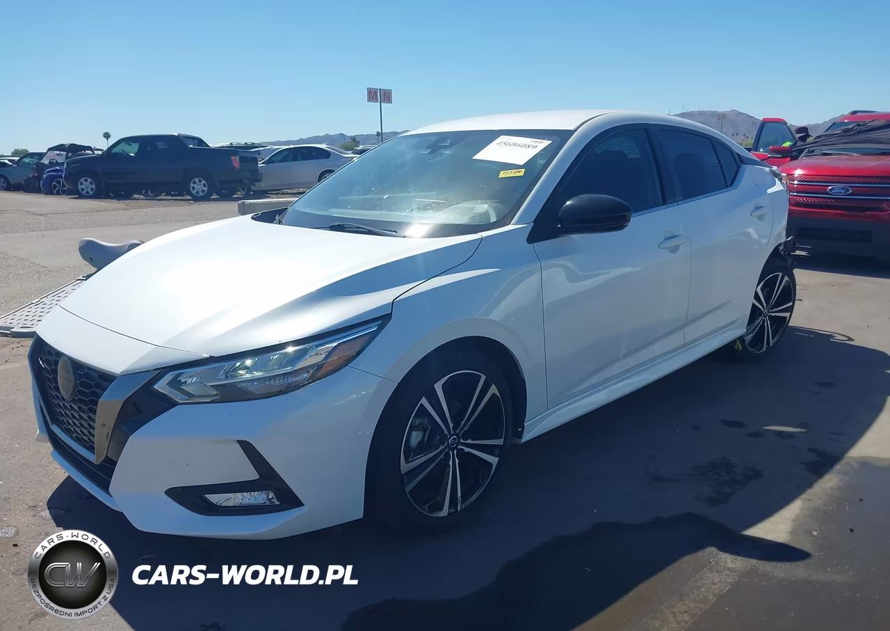 2021 Nissan Sentra Sr Xtronic Cvt VIN:3N1AB8DV8MY245484 - 2