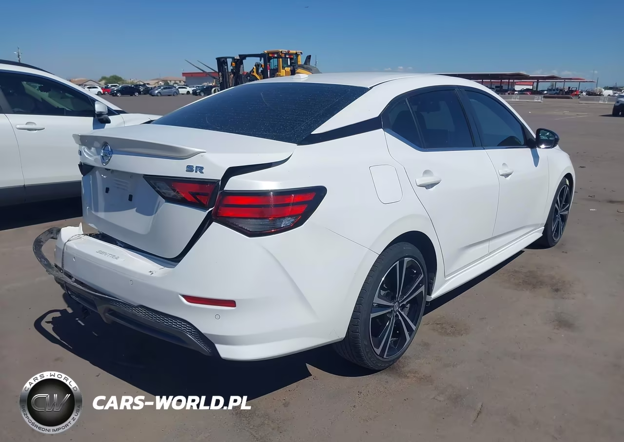 2021 Nissan Sentra Sr Xtronic Cvt VIN:3N1AB8DV8MY245484 - 4