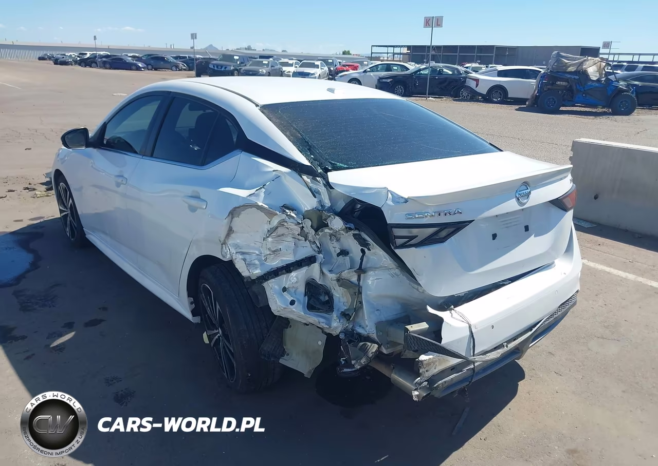 2021 Nissan Sentra Sr Xtronic Cvt VIN:3N1AB8DV8MY245484 - 6
