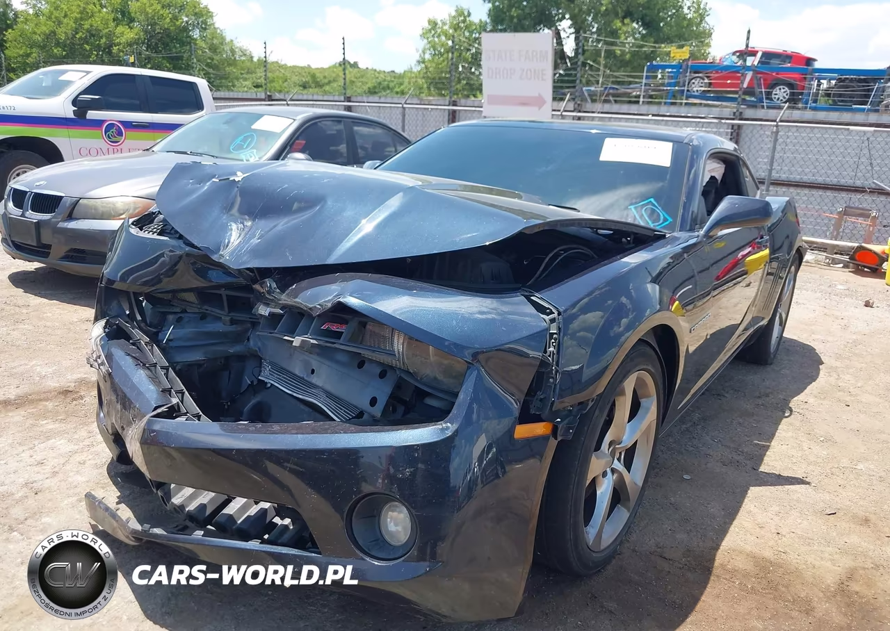 2013 Chevrolet Camaro 2Lt VIN:2G1FC1E30D9242138 - 2
