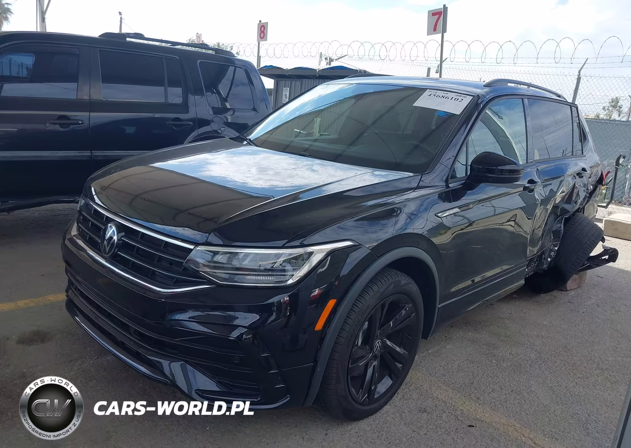 2024 Volkswagen Tiguan 2.0T Se R-Line Black VIN:3VVCB7AXXRM201282 - 2