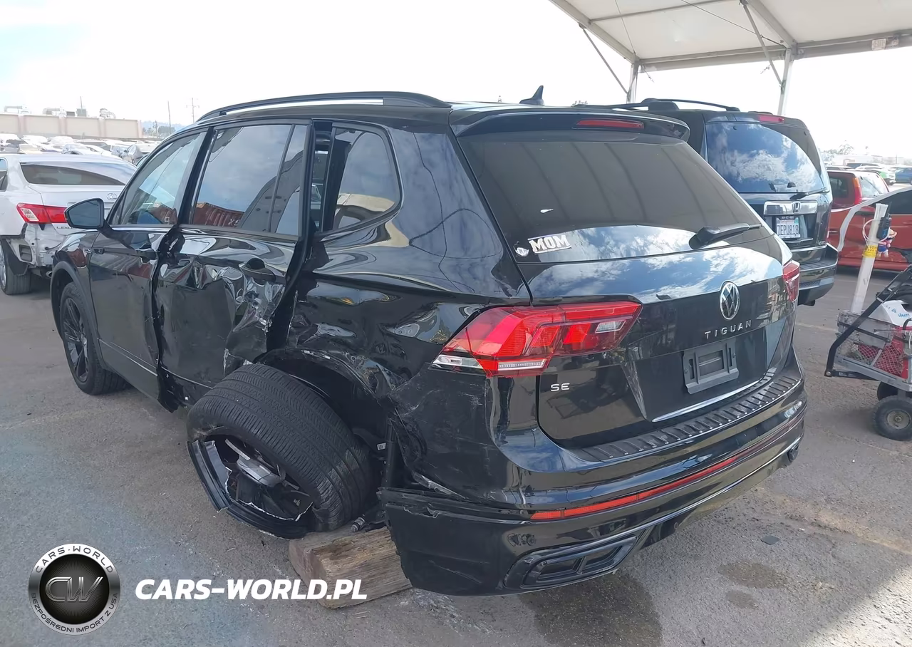 2024 Volkswagen Tiguan 2.0T Se R-Line Black VIN:3VVCB7AXXRM201282 - 3