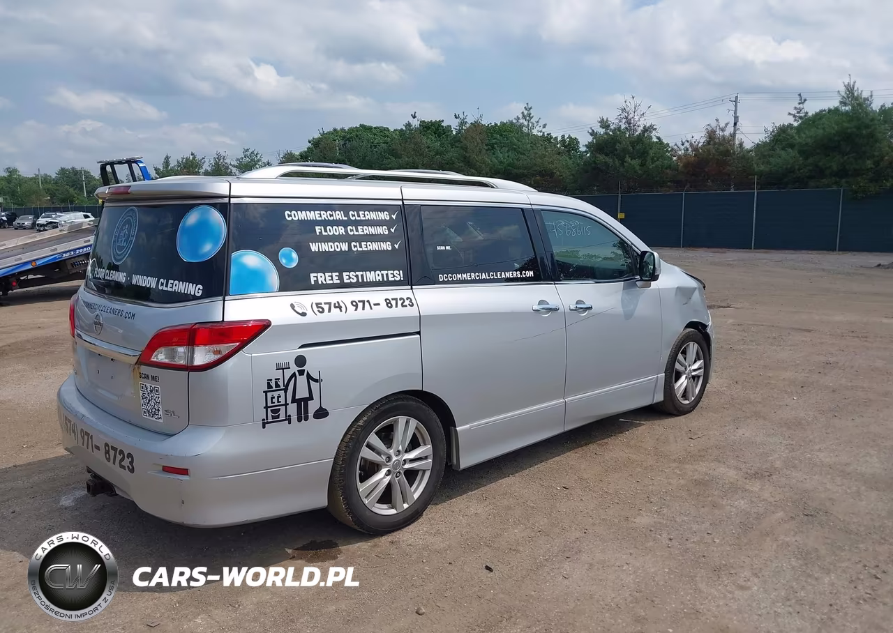 2011 Nissan Quest Sl VIN:JN8AE2KPXB9009500 - 4