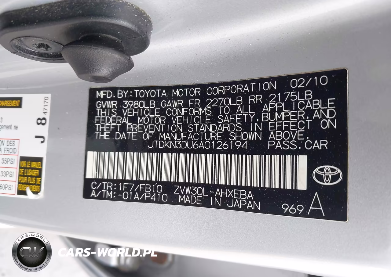 2010 Toyota Prius Ii VIN:JTDKN3DU6A0126194 - 9