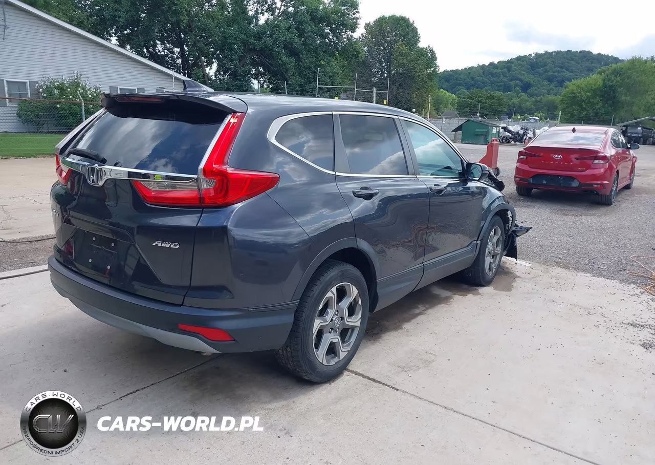 2017 Honda Cr-V Ex-L-Ex-L Navi VIN:5J6RW2H88HL074668 - 4