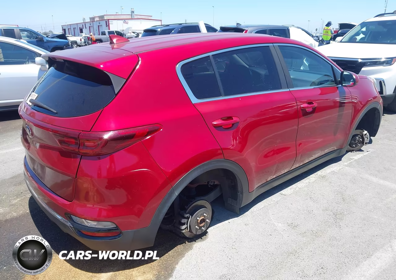 2021 Kia Sportage Lx VIN:KNDPM3ACXM7844931 - 4