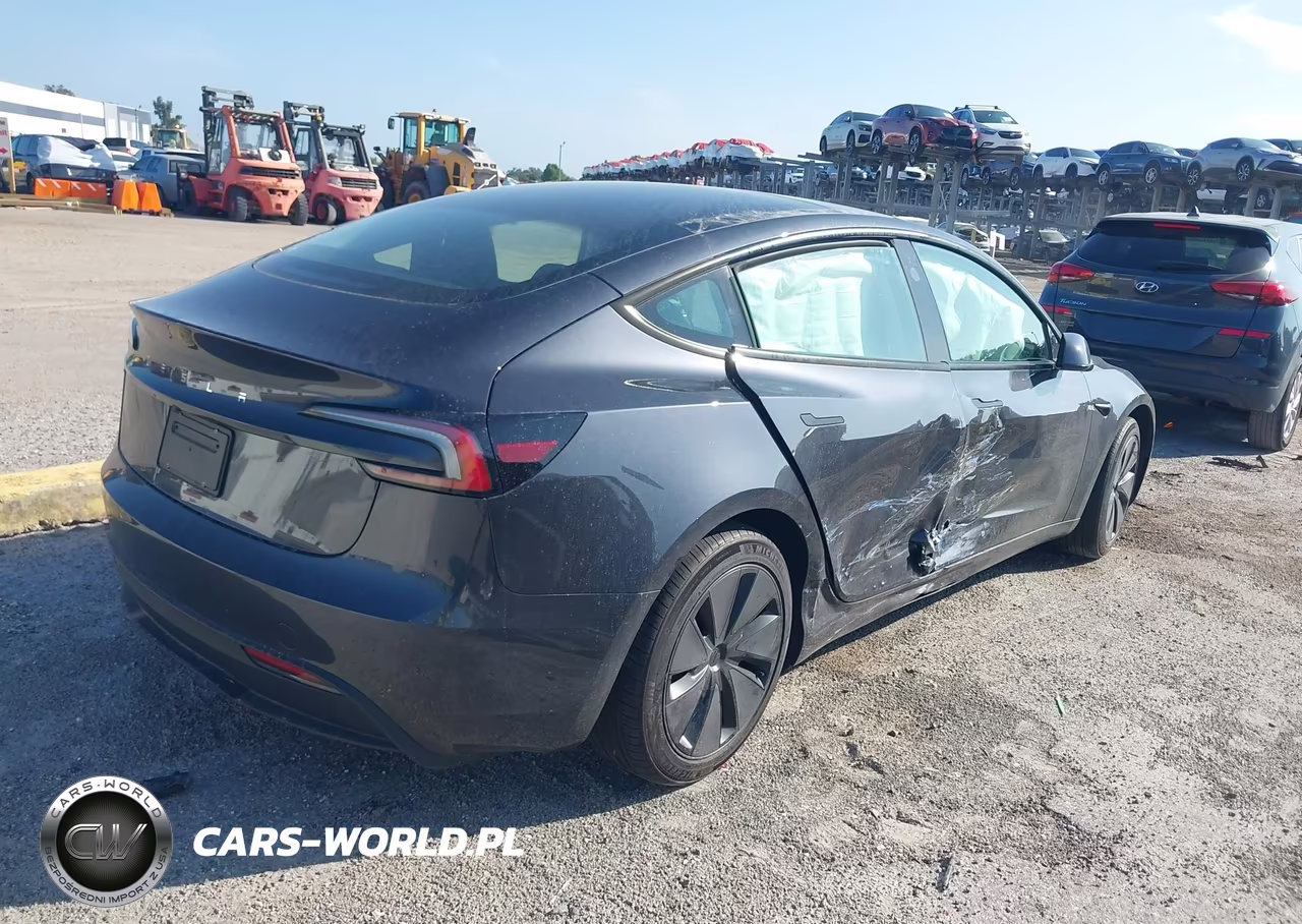 2025 Tesla Model 3 Long Range Rear-Wheel Drive-Standard Rear-Wheel Drive VIN:5YJ3E1EAXSF018886 - 4