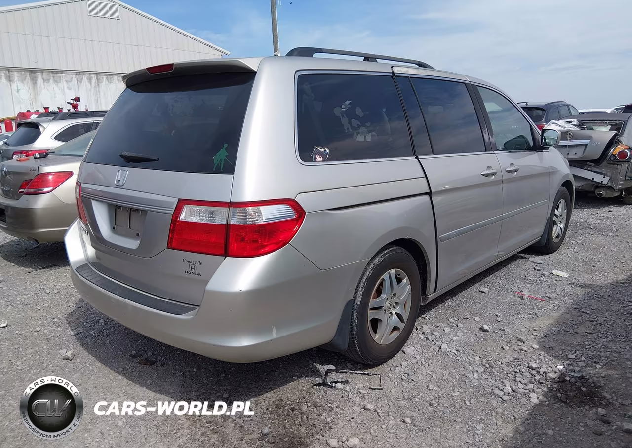 2007 Honda Odyssey Ex VIN:5FNRL38477B410619 - 4