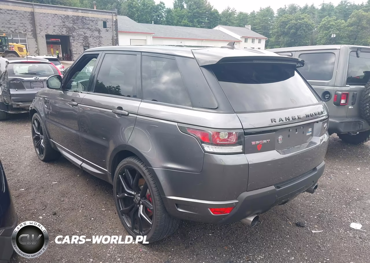 2016 Land Rover Range Rover Sport 3.0L V6 Supercharged Hse VIN:SALWS2PF6GA594357 - 3