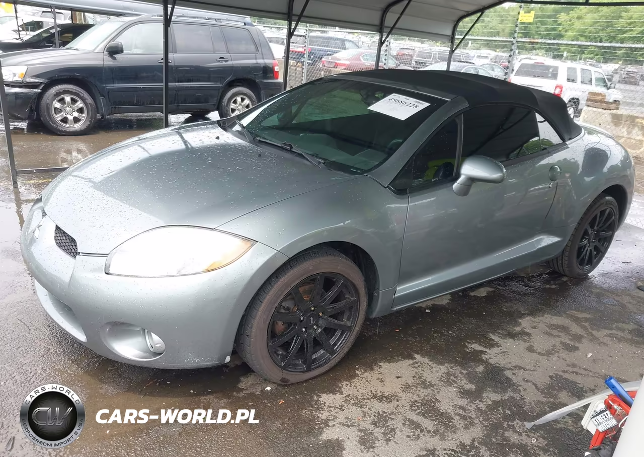 2007 Mitsubishi Eclipse Gs VIN:4A3AL25F17E060836 - 2
