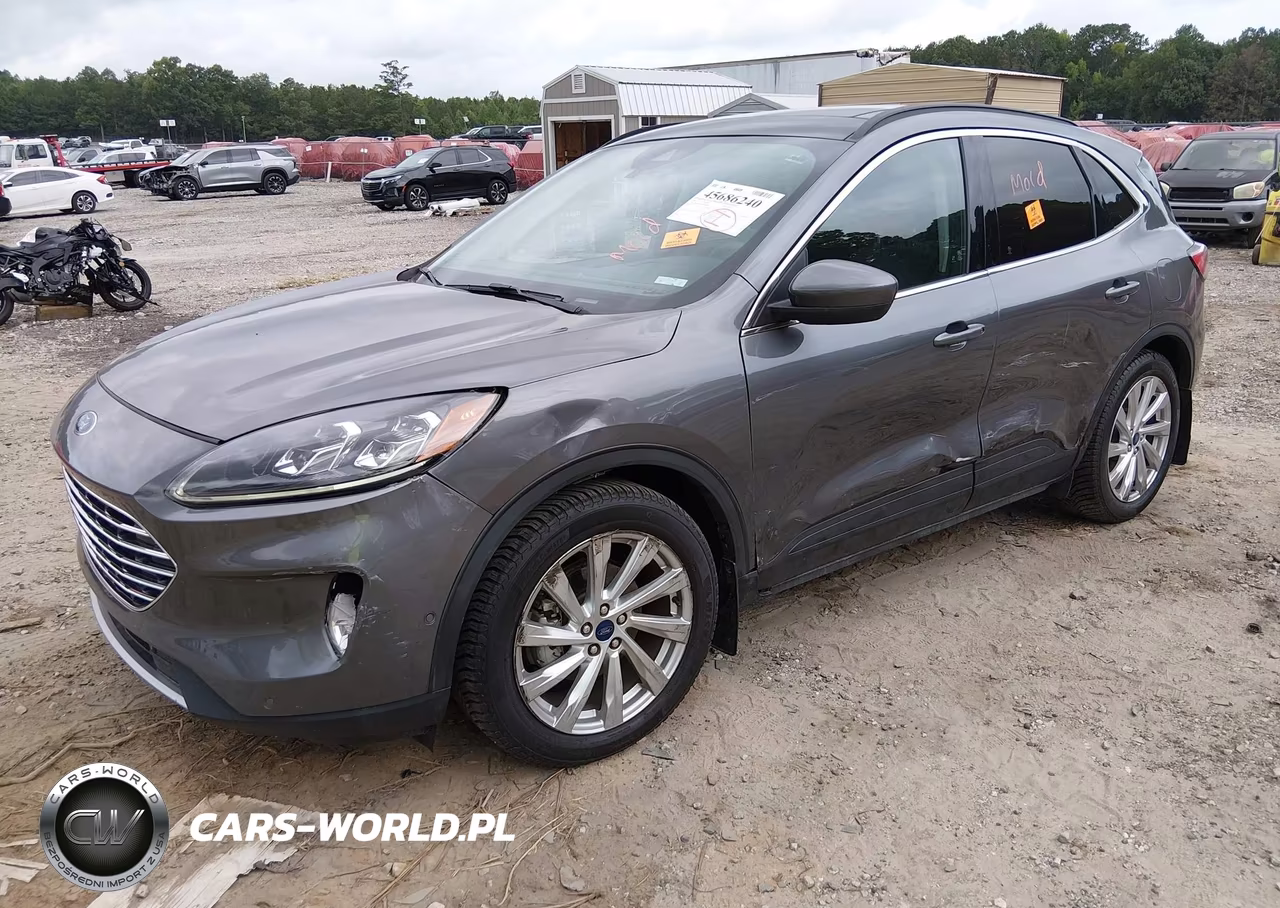 2021 Ford Escape Titanium Hybrid VIN:1FMCU0DZ4MUB01997 - 2