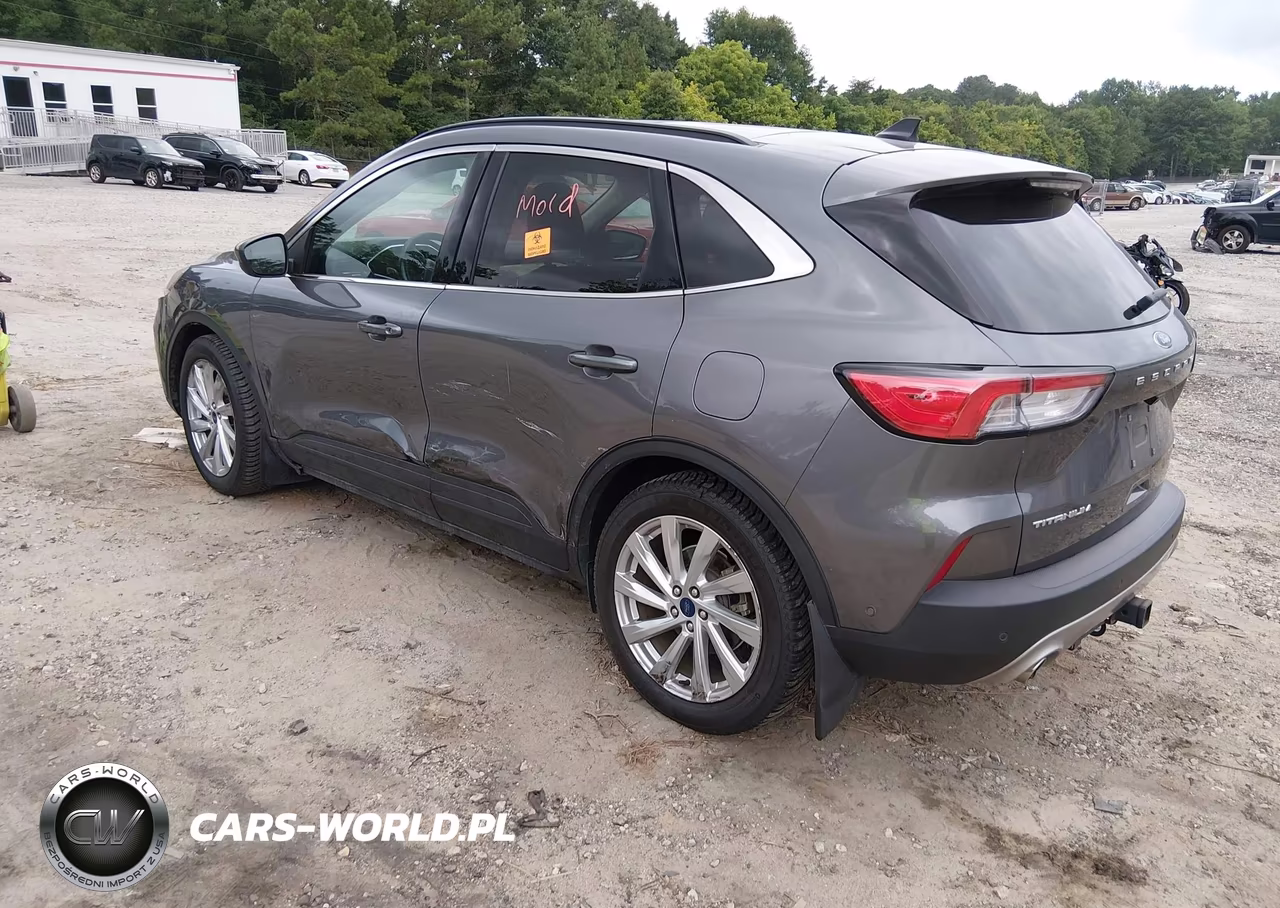 2021 Ford Escape Titanium Hybrid VIN:1FMCU0DZ4MUB01997 - 3