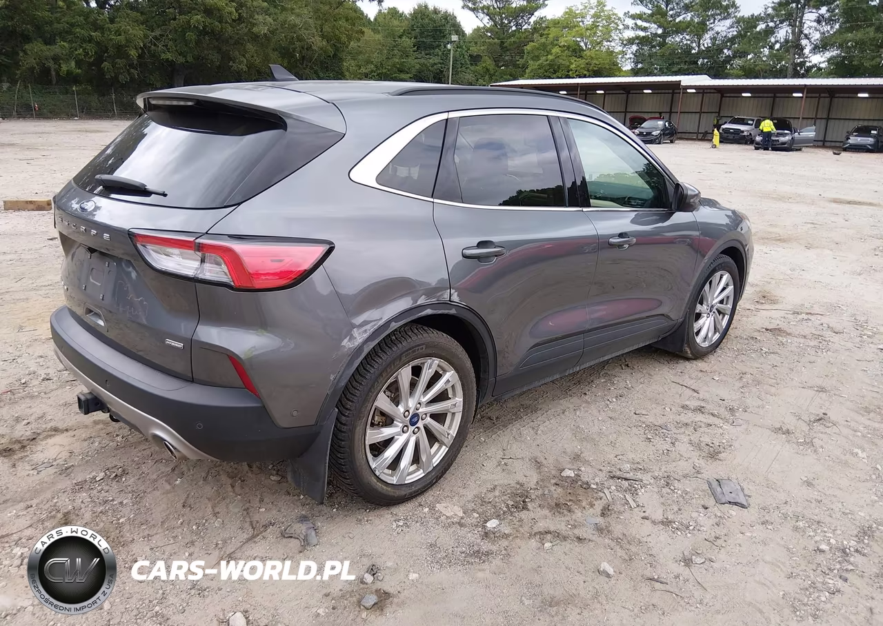 2021 Ford Escape Titanium Hybrid VIN:1FMCU0DZ4MUB01997 - 4