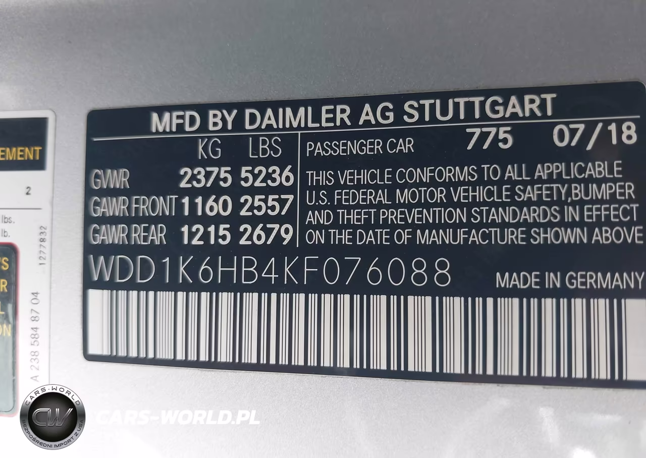 2019 Mercedes-Benz E 450 VIN:WDD1K6HB4KF076088 - 9